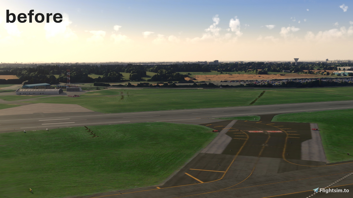 EIDW Dublin PG Trees Fix MSFS2024 for Microsoft Flight Simulator | MSFS
