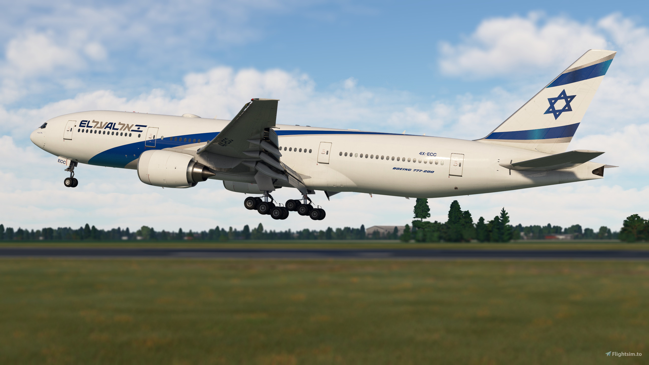 値下げ中　エルアル-イスラエル航空Boeing777-200 11805 Phoenix ELAL / エル・アル航空/イスラエル B747-200 4X
