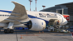 El Al Israel Airlines Mini Package | HS Boeing 787-9  thumbnail 4
