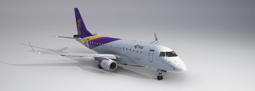 Embraer E170 Thai Airways HS-ILB (fictional)