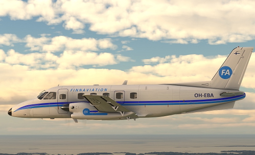 Embraer EMB-110  Bandeirante - Finnaviation