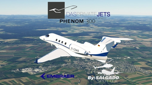 Embraer Phenom-300e D-CDAS DAS Private Jets 