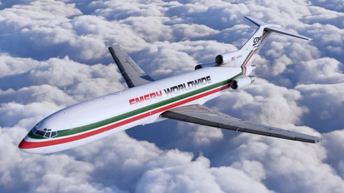 Emery Worldwide N7640U and N7638U┃FlightSim Studio B727-200F