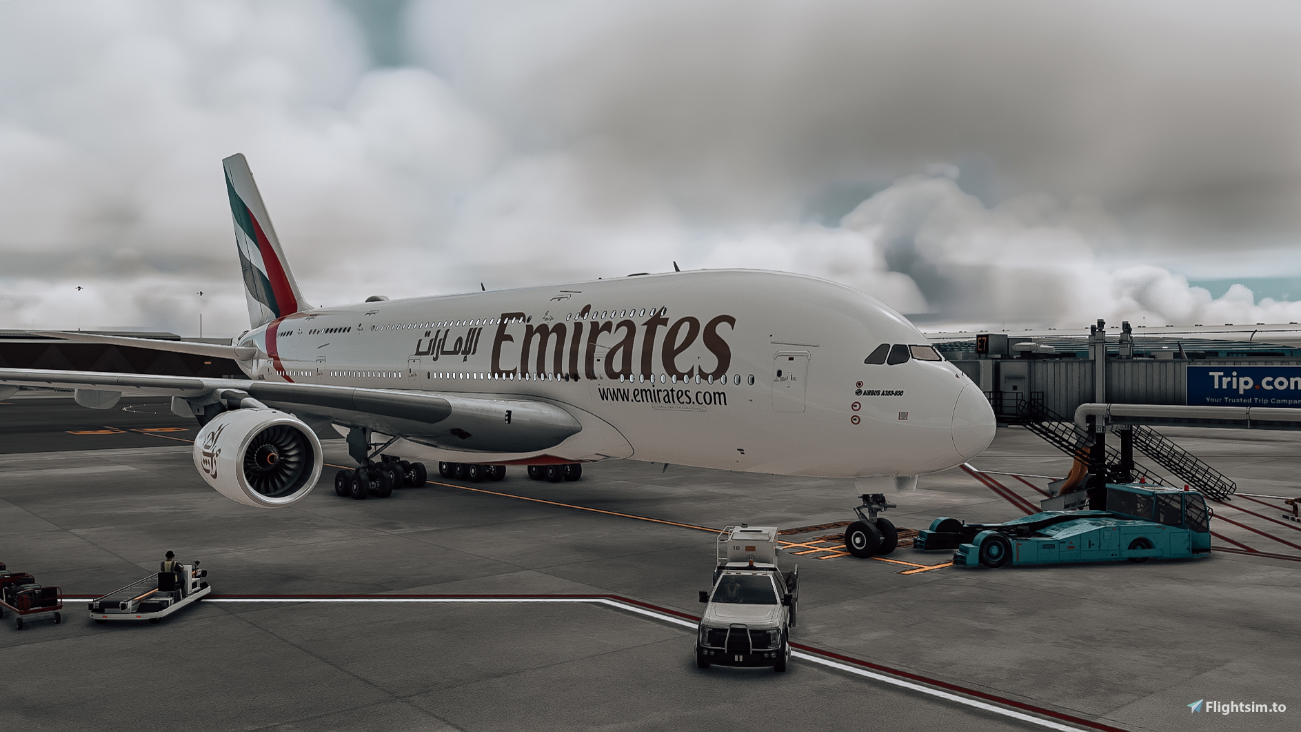 Emirates  FlyByWire A380 - Image 1