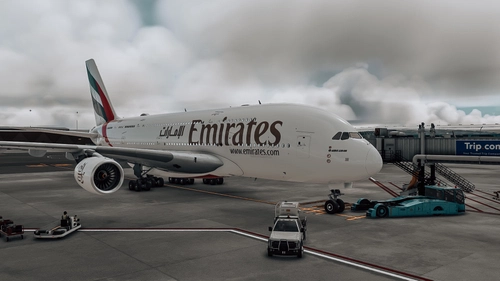 Emirates  FlyByWire A380