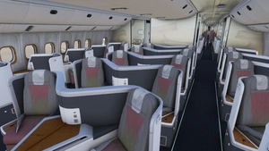 Emirates [A6-EML] w/Cabin PMDG B777-200ER thumbnail 7