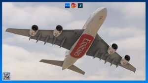 Emirates A6-EUN | FBW A380 | 8K & 4K thumbnail 3