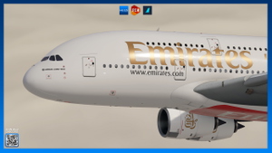 Emirates A6-EUN | FBW A380 | 8K & 4K thumbnail 5