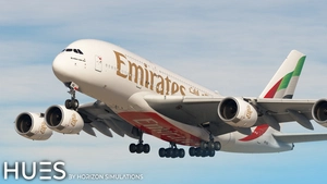 Emirates A6-EVG | FBW A380X | 8K & 4K thumbnail 2
