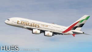 Emirates A6-EVG | FBW A380X | 8K & 4K thumbnail 4