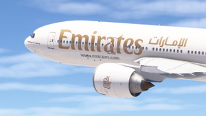 Emirates [A6-EWH] w/Cabin PMDG B777-200LR thumbnail 1