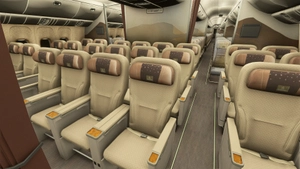 Emirates B777-300ER Fleet +Cabin | MSFS 2024 | PMDG 777-300ER thumbnail 14