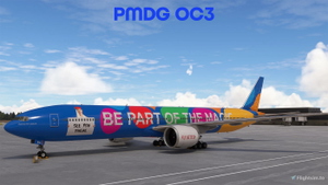 Emirates "Destination Dubai" PMDG 777-300ER thumbnail 1