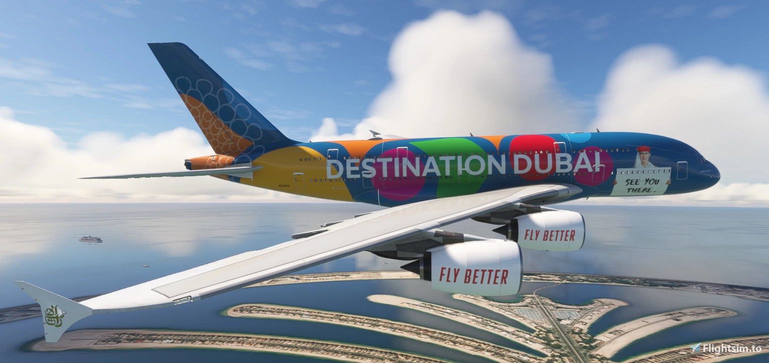 Emirates - Fly Better - A6-EEU - Image 1