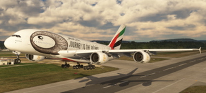 Emirates Journey to the Future | A6-EVK | FBW A380X thumbnail 3