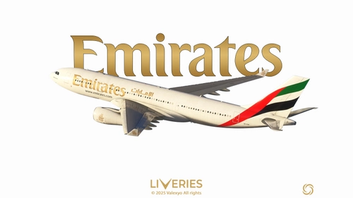 Emirates Pack w/3D Cabin | A330-200 inibuilds/microsoft [8K]