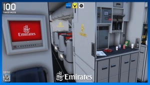 Emirates Pack w/3D Cabin | A330-200 inibuilds/microsoft [8K] thumbnail 8