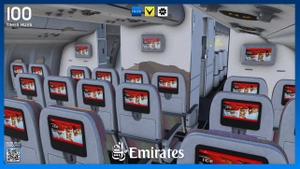 Emirates Pack w/3D Cabin | A330-200 inibuilds/microsoft [8K] thumbnail 10