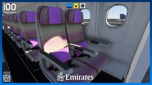 Emirates Pack w/3D Cabin | A330-200 inibuilds/microsoft [8K] thumbnail 11