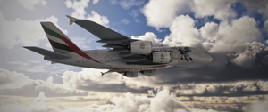 Emirates "The sky is only the beginning" | A380X - FlyByWire (8k/4k) thumbnail 6