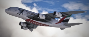 Emirates "The sky is only the beginning" | A380X - FlyByWire (8k/4k) thumbnail 8
