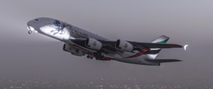 Emirates "The sky is only the beginning" | A380X - FlyByWire (8k/4k) thumbnail 1