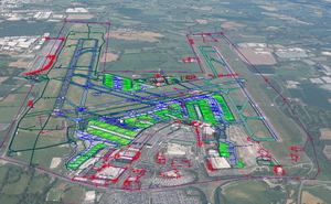Enhanced Dublin Airport EIDW (including new runway) thumbnail 11
