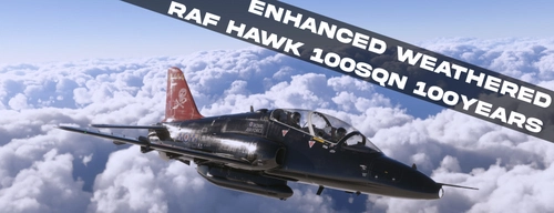 ENHANCED WEATHERED - HAWK 100Sqn 100 Year