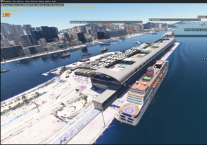 Enhanced WF Hong Kong Airport VHHH And Samscene3d Hong Kong  ground model thumbnail 7