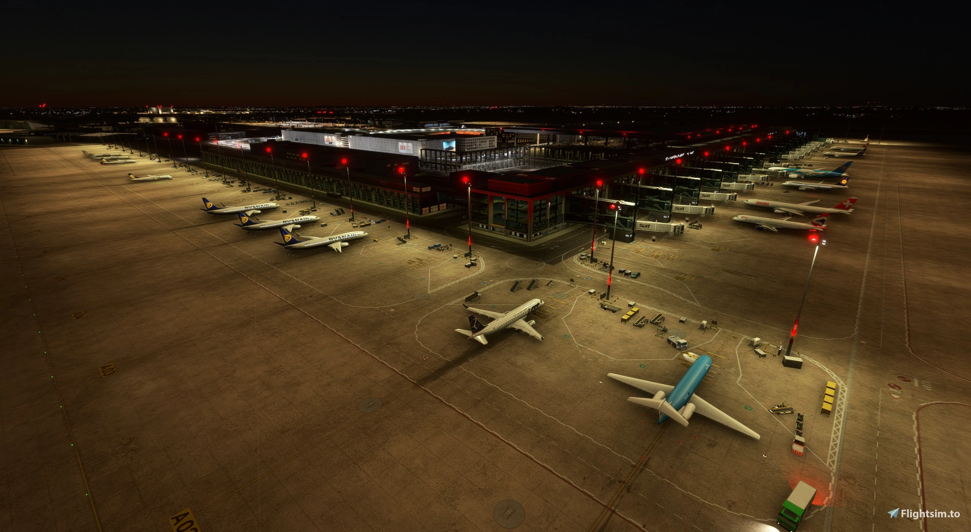 Enhancement Aerosoft's Berlin Brandenburg v2 Airport (EDDB) - Image 1