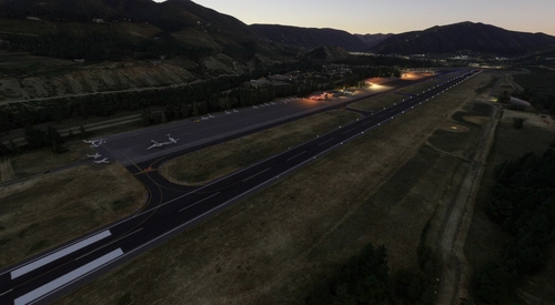 Enhancement for Asobo's Aspen Pitkin Airport (KASE)