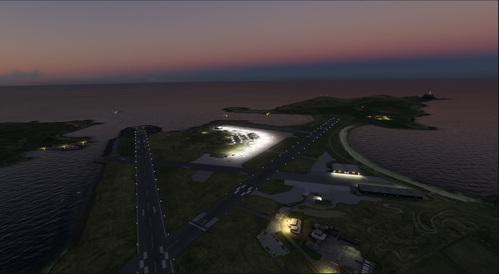 Enhancement pack for ORBX Sumburgh Airport (EGPB)