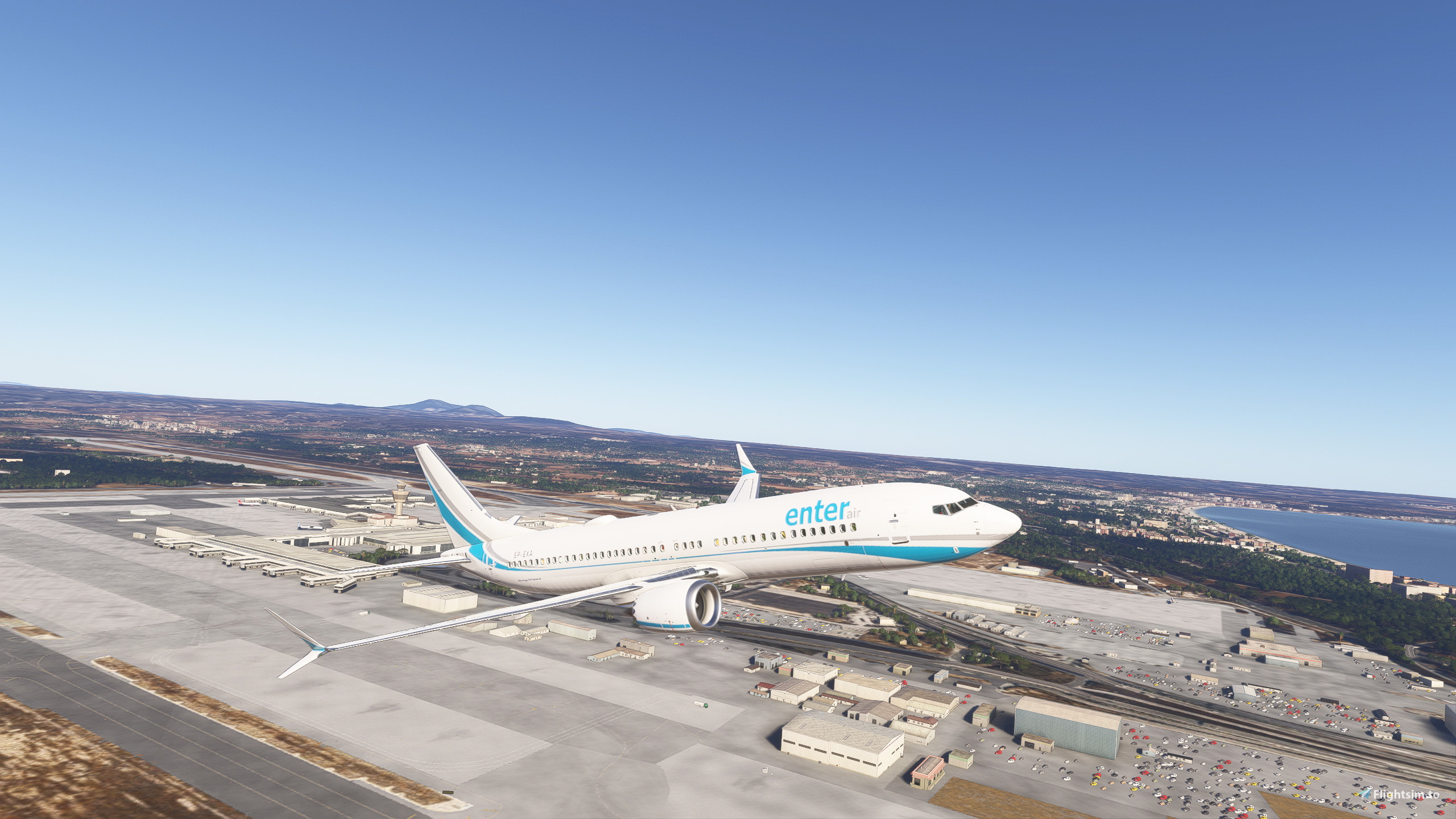ENTER SPEXA Asobo Boeing 737 MAX 8 - 8K - Image 1