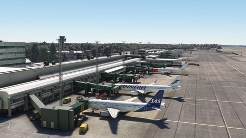 ESGG Gothenburg - FSLTL Static Aircraft (Orbx)