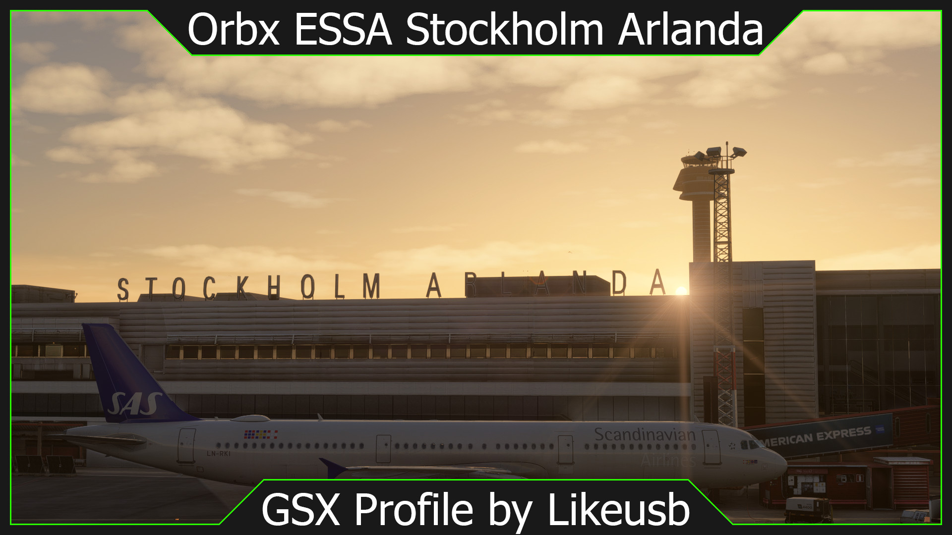 ESSA Stockholm Arlanda by Orbx GSX Profile - Image 1