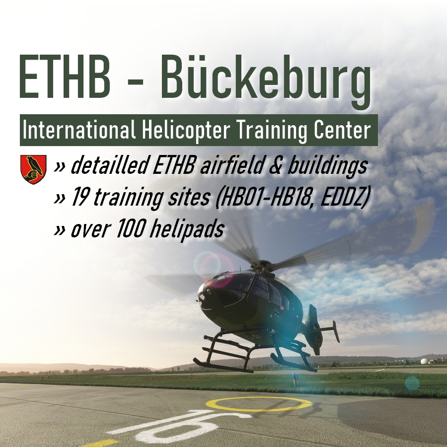 ETHB - Bückeburg Helicopter Airfield + 19 training sites (100+ helipads) - Image 2