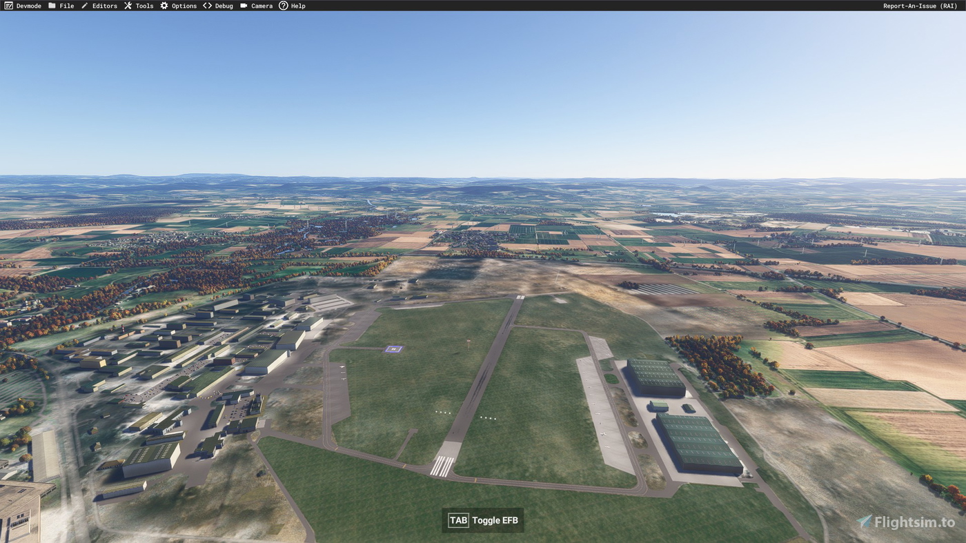 ETHF Fritzlar airbase for Microsoft Flight Simulator | MSFS