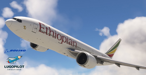 Ethiopian Airlines ET-ANP (High-Fidelity)  | PMDG 777-200LR 