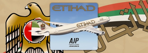 Etihad - A6-EYC - Inibuilds A340-300