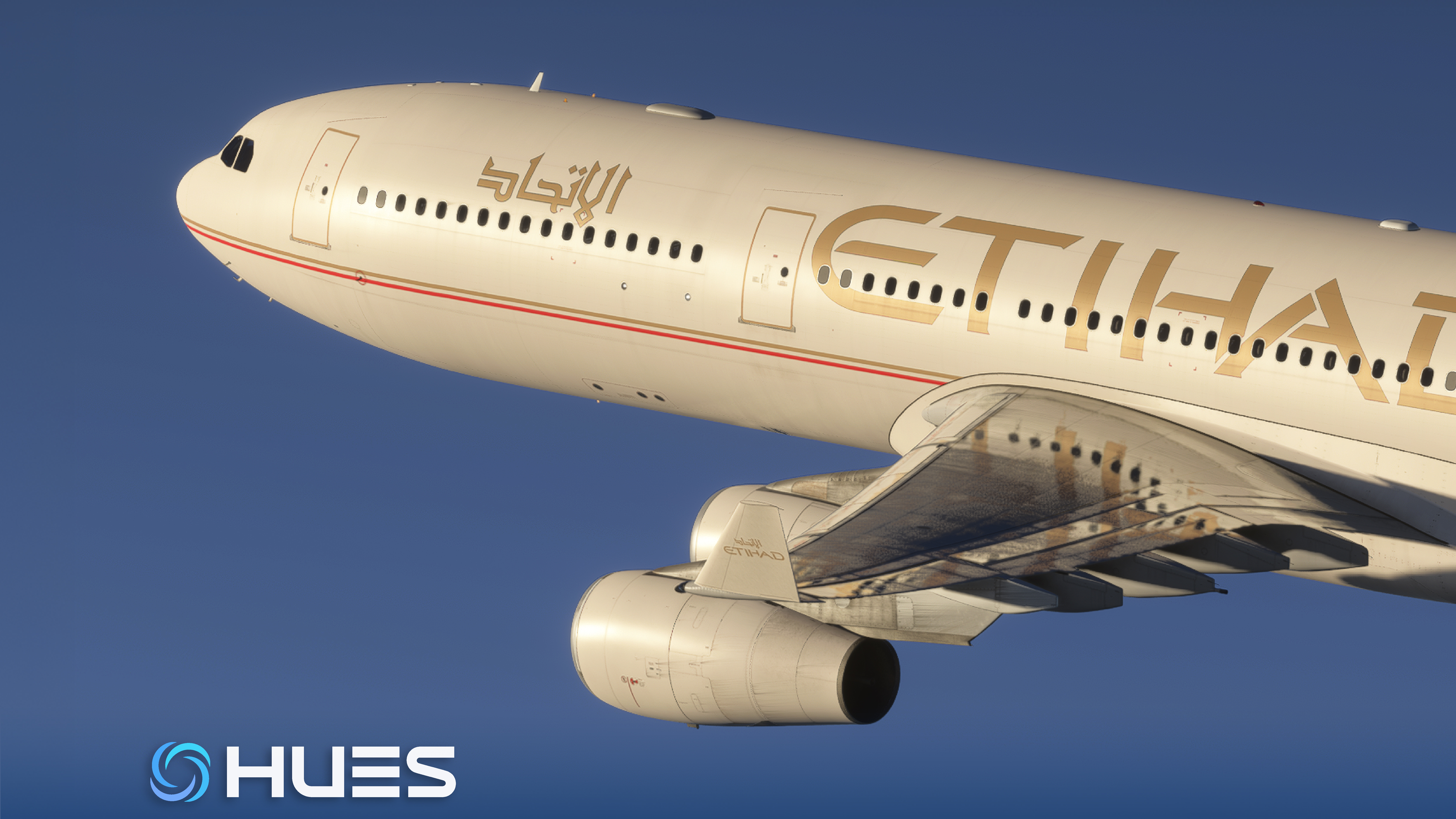 Etihad Airways A6-EYC | A340 inibuilds - Image 1