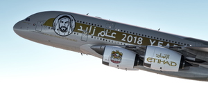 Etihad Airways "Year of Zayed" | A380X - FlyByWire (8k/4k) thumbnail 1
