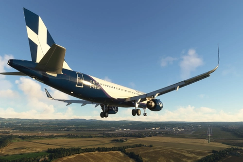 Euroscot Virtual | iniBuilds A20N | G-ESUH | 4K