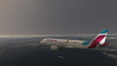 Eurowings | LatinVFR | A320-214 CFM | Sharklet | D-AEWJ | Legacy