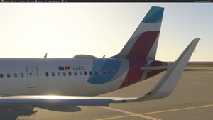 Eurowings D-AEEE & D-AEEC liveries for Inibuilds A321LR MSFS2024 (with cabin) thumbnail 2