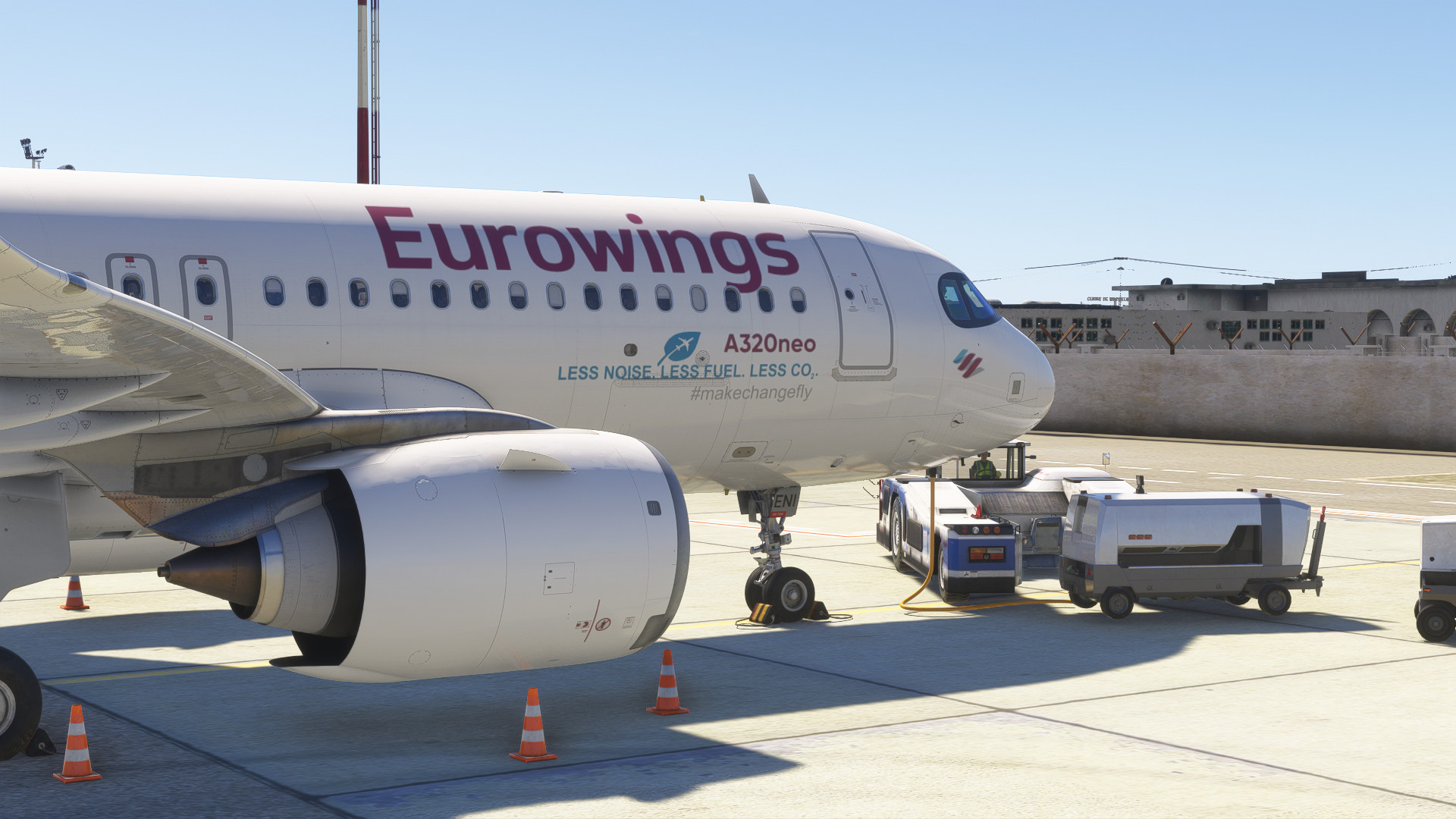 Eurowings D-AENI livery For Inibuilds A320NEO MSFS2024 (with Cabin) - Image 1