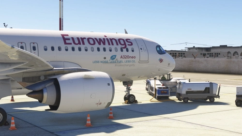Eurowings D-AENI livery For Inibuilds A320NEO MSFS2024 (with Cabin)