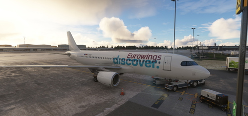 Eurowings Discover [D-AIUS] - Fenixsim A320 [4K] V2