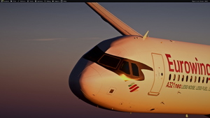 Eurowings Holidays D-AEEA livery Inibuilds A321LR MSFS2024 (with cabin) thumbnail 5