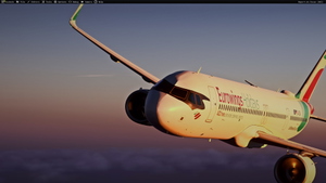Eurowings Holidays D-AEEA livery Inibuilds A321LR MSFS2024 (with cabin) thumbnail 6