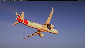 Eurowings Holidays D-AEEA livery Inibuilds A321LR MSFS2024 (with cabin) thumbnail 8